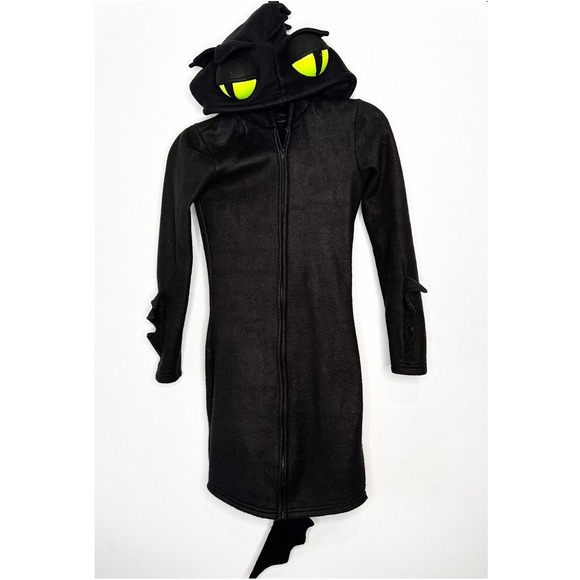 Kids How To Train Your Dragon Toothless Costume Dress Up XS/S Black - Picture 1 of 9
